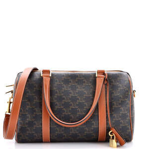 Celine Boston Bag Triomphe Coated #245022C18B